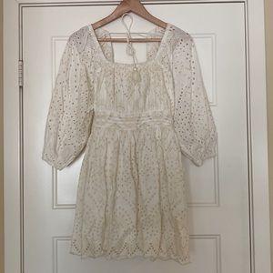 Cleobella Cream Mini Dress